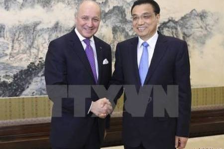 China und Frankreich wollen Zusammenarbeit in vielen Bereichen verstärken - ảnh 1