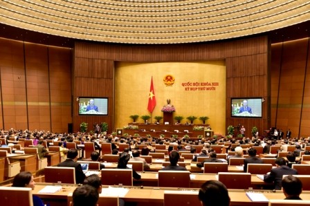 Abgeordnete hören Bericht über die Umsetzung des Staatshaushaltes im Jahr 2015 zu - ảnh 1