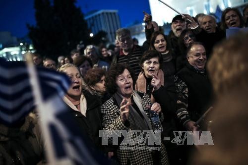 ユーロ圏財務相会議 ギリシャ支援は物別れに - ảnh 1