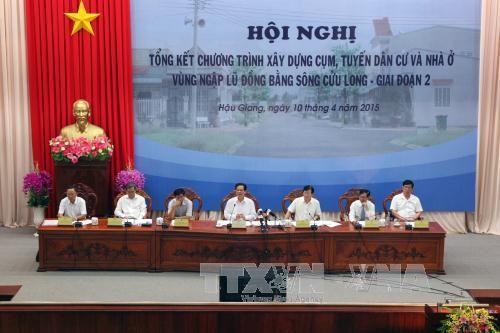 ハウザン省、洪水防止プロジェクトを総括 - ảnh 1