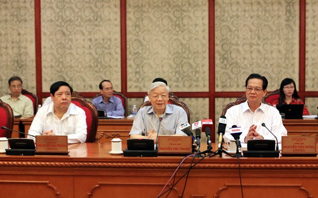 政治局、ハノイ市党委員会第16回代表大会で提言 - ảnh 1