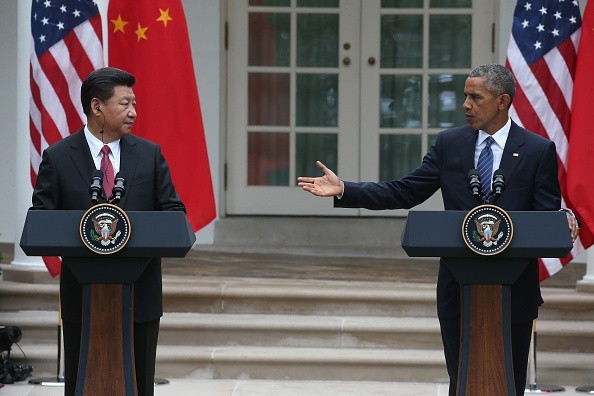 米大統領、中国国家主席と会談 - ảnh 1