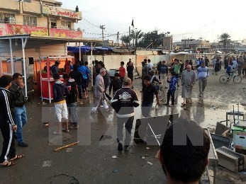 イラク 自爆テロで60人死亡 ISがシーア派狙ったか - ảnh 1