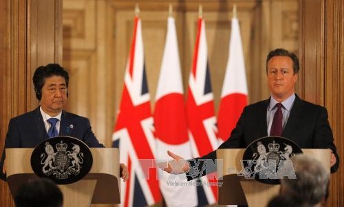 首相、英首相と会談で「EU残留が望ましい」 - ảnh 1
