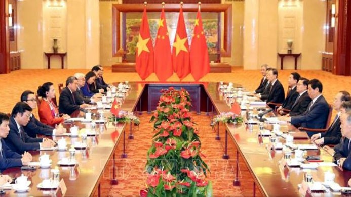 Toàn cảnh chuyến thăm Trung Quốc của Chủ tịch Quốc hội Nguyễn Thị Kim Ngân - ảnh 16