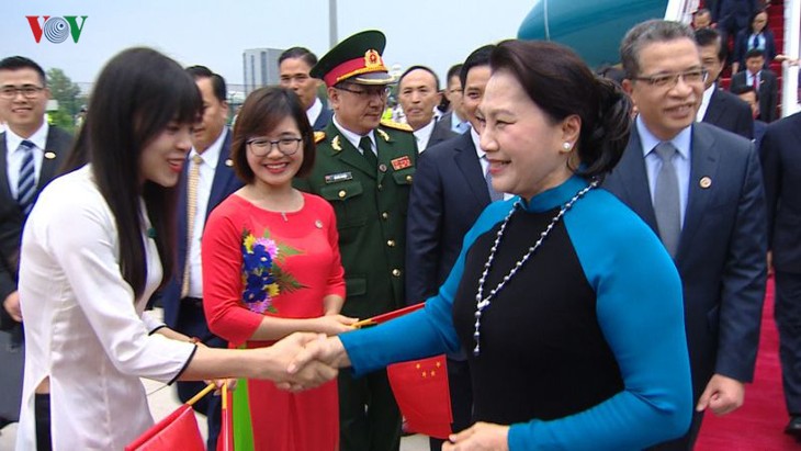 Toàn cảnh chuyến thăm Trung Quốc của Chủ tịch Quốc hội Nguyễn Thị Kim Ngân - ảnh 3