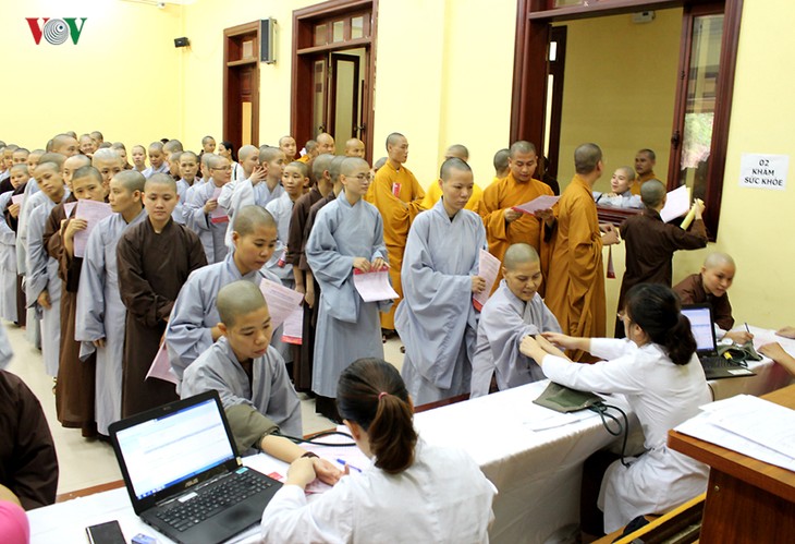 Tăng ni sinh học viện Phật giáo hào hứng hiến máu và đăng ký hiến tạng - ảnh 7