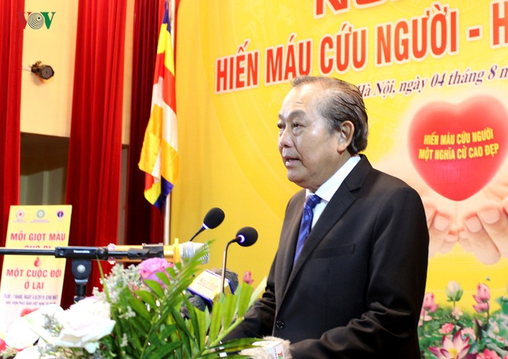 Tăng ni sinh học viện Phật giáo hào hứng hiến máu và đăng ký hiến tạng - ảnh 3
