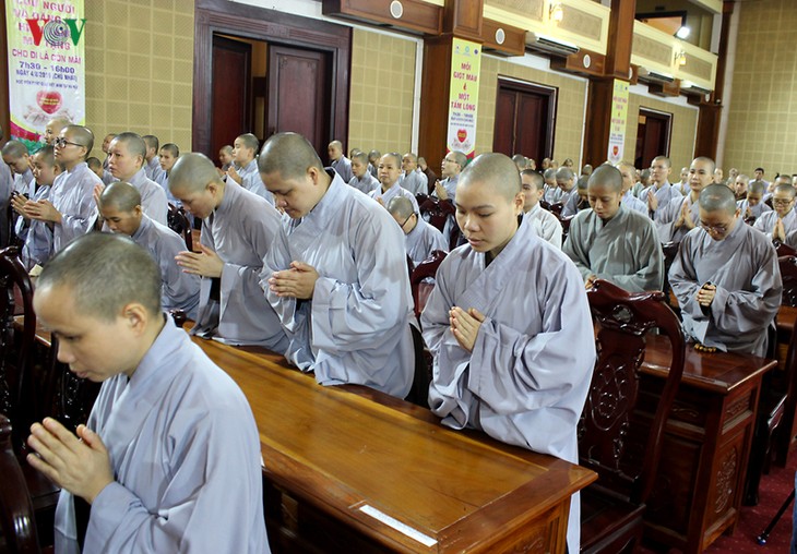 Tăng ni sinh học viện Phật giáo hào hứng hiến máu và đăng ký hiến tạng - ảnh 5