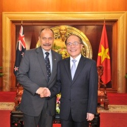 フン国会議長、ニュージランド総督と会見 - ảnh 1