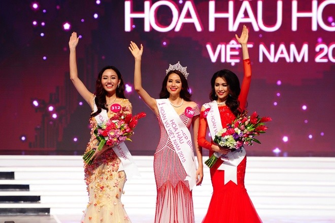 Pham Huong aus Hai Phong wird Miss-Universe Vietnam 2015 - ảnh 1