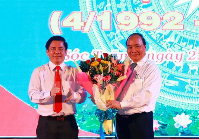 พิธีฉลองครบรอบ25ปีการจัดตั้งจังหวัดซอกจัง - ảnh 1