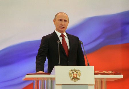 Russischer Präsident Wladimir Putin vereidigt - ảnh 1