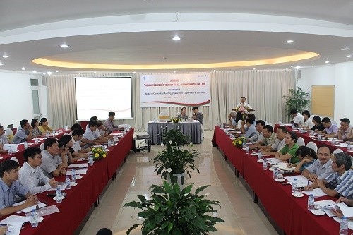 Deutschland tauscht mit Vietnam Erfahrungen bei der Wirtschaftsprüfung der Genossenschaften aus - ảnh 1