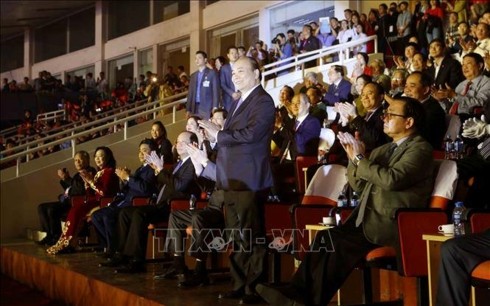 Thủ tướng Nguyễn Xuân Phúc dự lễ khai mạc Đại hội thể thao toàn quốc 2018 - ảnh 1