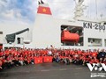 Cien líderes y periodistas de Vietnam inician viaje a Truong Sa