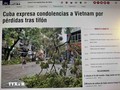 Cuba y Venezuela expresan condolencias a Vietnam por pérdidas causadas por tifón Yagi