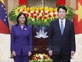 Presidente de Vietnam recibe en Hanói a Delcy Rodríguez