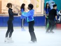 Surya Bonaly sur la glace vietnamienne