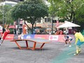 Die erste Teqball-Weltmeisterschaft in Ho-Chi-Minh-Stadt