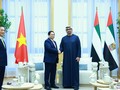 PM Pham Minh Chinh Melakukan Pembicaraan dengan Presiden Uni Emirat Arab, Meningkatkan Hubungan Bilateral ke Kemitraan Komprehensif