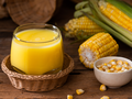 Homemade corn milk 