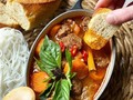 Homemade beef stew