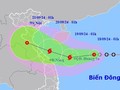 베트남 인근 열대 저기압, 24시간 이내에 태풍으로 강화