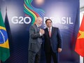 ‘G20 정상회의 참석’ 팜 민 찐 총리, 브라질 대통령과 회담