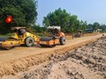 Hari Raya Tet di Lokasi Konstruksi Proyek-Proyek Titik Berat