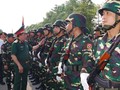 ຮອງ​ລັດ​ຖະ​ມົນ​ຕີ​ກະ​ຊວງ​ປ້ອງ​ກັນ​ປະ​ເທດ ຮ​ວ່າງ​ຊວັນ​ຈຽນ ຢື້​ຢາມ​ຖາມ​ຂ່າວ, ລະ​ດົມ​ກຳ​ລັງ​ໃຈ​ບັນ​ດາ​ຄະ​ນະ​ກອງ​ທັບ​ສາ​ກົນ​ທີ່​ເຂົ້າ​ຮ່ວມ​ການ​ເດີນ​ຂະ​ບວນ​ສວນ​ສະ​ໜາມ