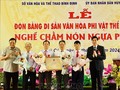 “Horse” conical hat making in Binh Dinh honored as National Intangible Cultural Heritage