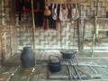 Woodstove is sacred in a Kho Mu house