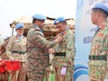 Vietnamese peacekeepers awarded UN medal