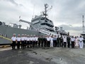 Indian navy ship INS Darshak visits Ho Chi Minh City