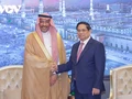 チン首相 サウジアラビアの産業・鉱物資源大臣と会見