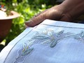 ハナム省タンハー村の伝統的刺繍工芸