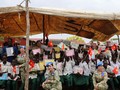 ベトナムPKO部隊 南スーダンの子どもたちに笑顔をプレゼント