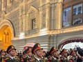 Delegation der vietnamesischen Armee nimmt an Paradeprobe auf dem Roten Platz teil
