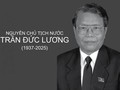 Sondermitteilung: Der ehemalige Staatspräsident Tran Duc Luong ist verstorben