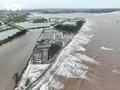 Taifun Wipha verstärkt sich beim Eintritt ins Ostmeer