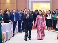 Thủ tướng Phạm Minh Chính và Phu nhân chủ trì chiêu đãi Đoàn Ngoại giao nhân dịp Tết cổ truyền Ất Tỵ