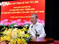 Party leader explains his view on “Vietnam rising era“