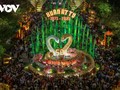 Ho Chi Minh City opens snake-themed flower street 2025