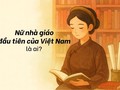 Nữ nhà giáo đầu tiên của Việt Nam là ai?