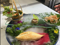 Art-inspired vegan menu