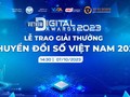 Giải thưởng Chuyển đổi số Việt Nam 2023 tập trung vào dữ liệu số