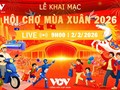 Khai mạc Hội chợ Mùa Xuân lần thứ I năm 2026