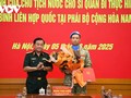มอบมติของประธานประเทศให้ส่งเจ้าหน้าที่ทหารไปปฏิบัติหน้าที่รักษาสันติภาพของสหประชาชาติในซูดานใต้