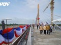 ลาวและไทยจัดพิธีเปิดใช้สะพานมิตรภาพข้ามแม่น้ำโขงแห่งที่ 5